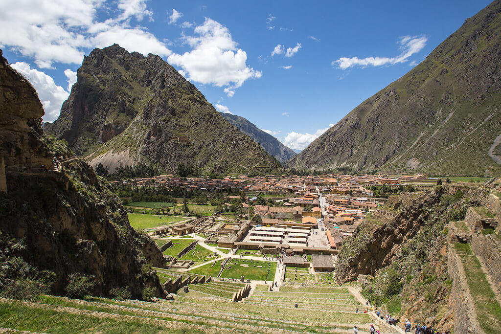 Ollantaytambo town